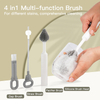 4 en 1 juego de cepillos de botella multipropósito