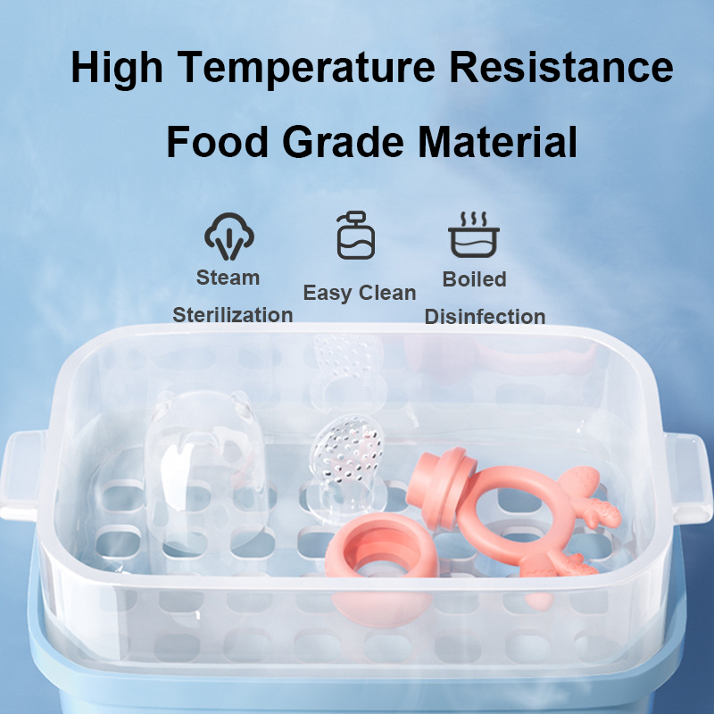 Alimentador de frutas para bebés de silicona no tóxica con diseño de ciervos