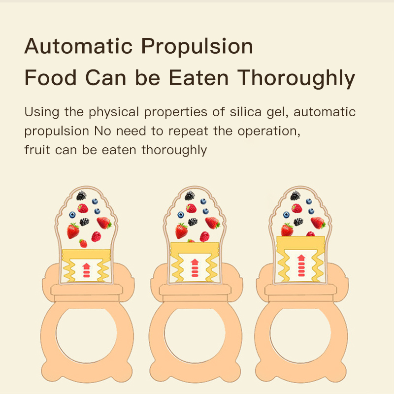 Alimentador de malla para bebés: fruta segura y comida para bebés para bebés