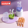 SAIDAH SD8376 Juego de cepillo de dientes de silicona de grado alimenticio 