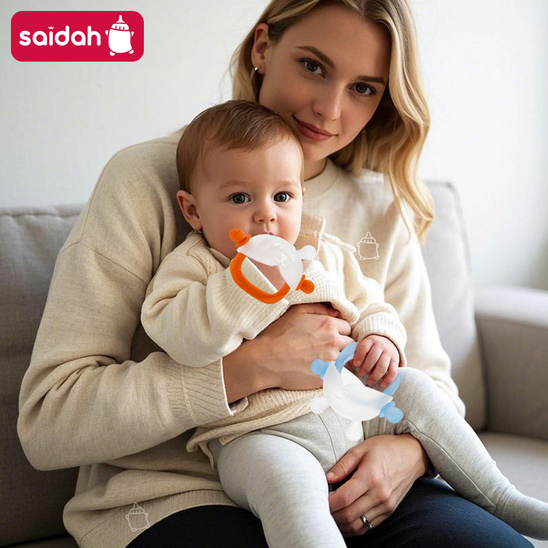 Lindo bunny de silicona para bebés