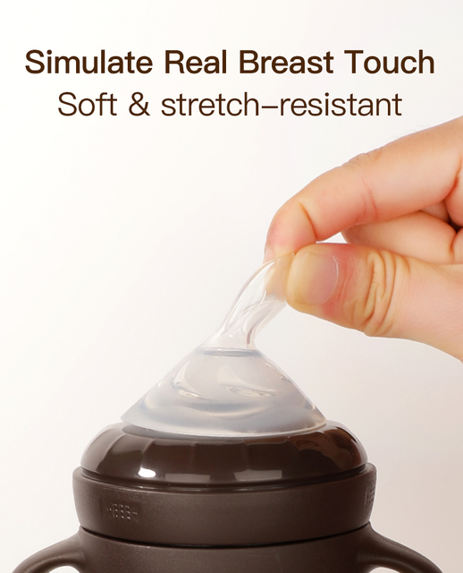 Silicona blanda 360 ° Copa de sorbos para leche segura y agua para beber