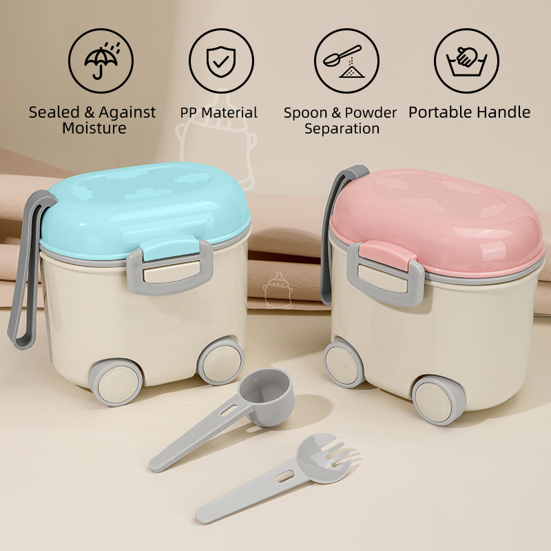 400ml SAIDAH SD8128 Tipo de contenedor de leche de leche portátil de gran capacidad portátil con mango