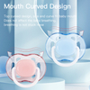 Pacifier de ortodoncia natural suave y natural - Diseño suave