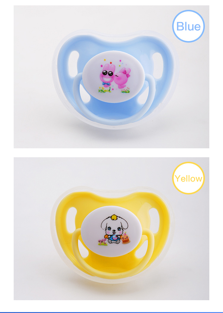 Pacifier de entrenador de succión segura transpirable para calmante emocional
