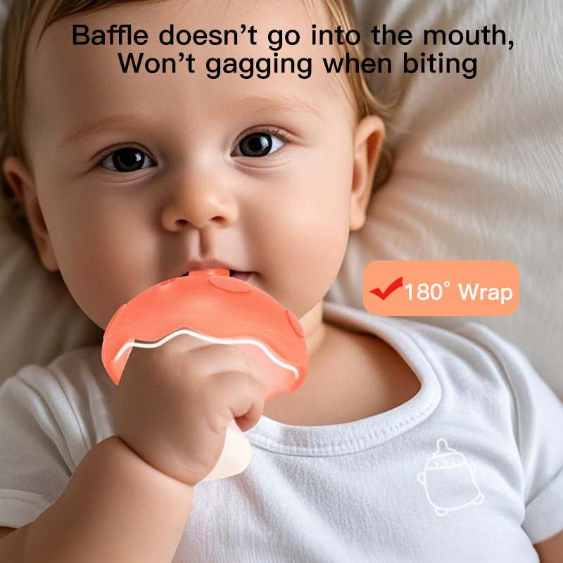 Calmante juguete para infantil de silicona sin BPA para alivio de goma