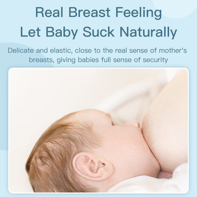 Pacifier de ortodoncia natural suave y natural - Diseño suave