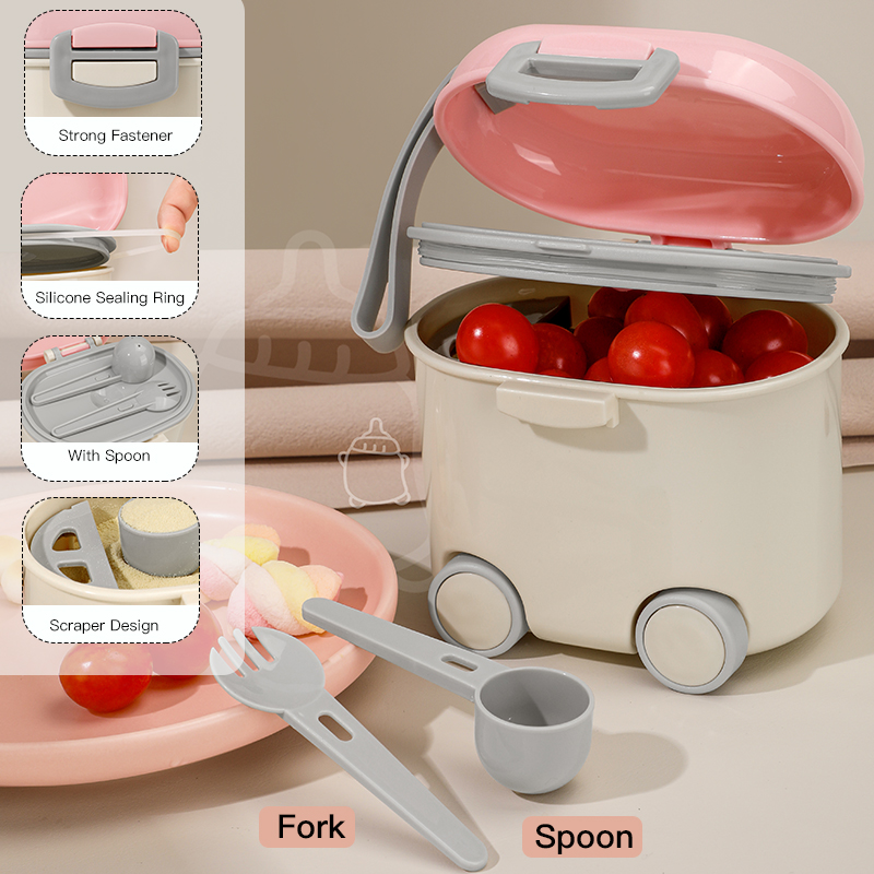 400ml SAIDAH SD8128 Tipo de contenedor de leche de leche portátil de gran capacidad portátil con mango
