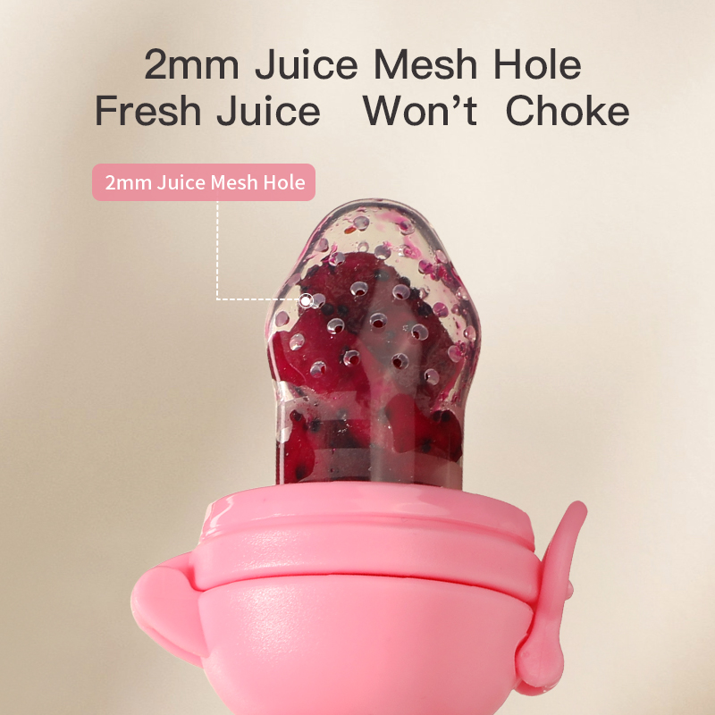 Propulsión segura avanzada Alimentador de frutas para bebés con silicona sin BPA