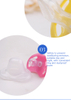 Pacifier de entrenador de succión segura transpirable para calmante emocional