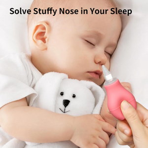 Aspirador nasal de silicona suave reutilizable