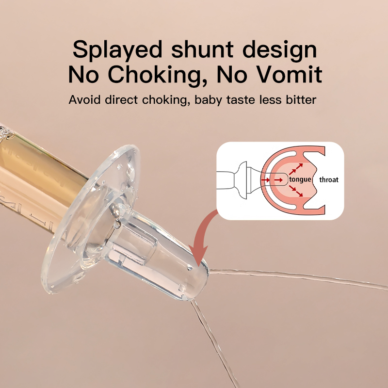 Alimentador de medicina para bebés en forma de rana de dibujos animados