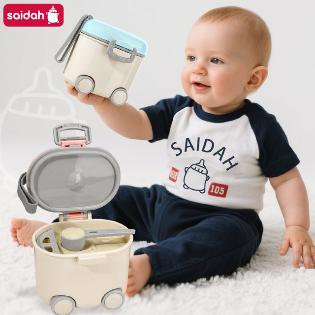 400ml SAIDAH SD8128 Tipo de contenedor de leche de leche portátil de gran capacidad portátil con mango