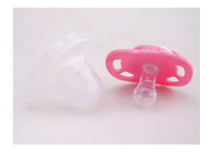 Pacifier de entrenador de succión segura transpirable para calmante emocional