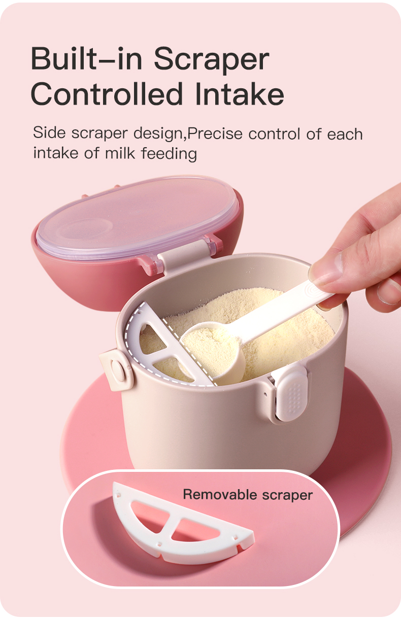 Recipiente de leche en polvo