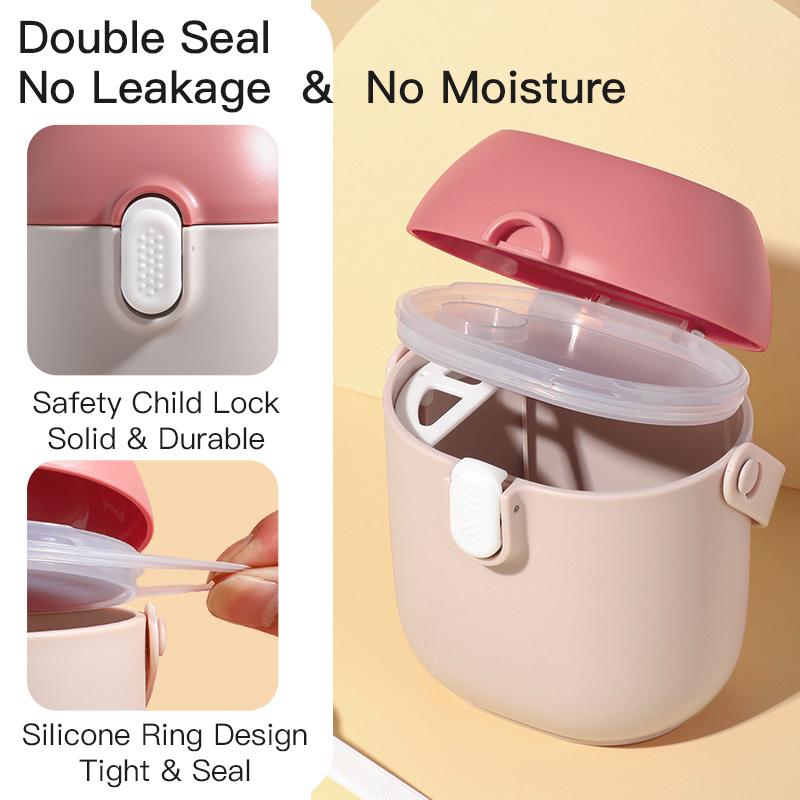 SAIDAH SD8139 Contenedor de leche de leche portátil de gran capacidad portátil estándar